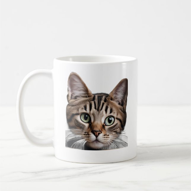Cute Cat Mug (Left)