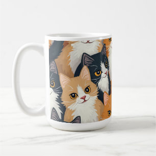 cute cat mug. coffee mug