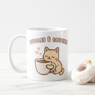 Cute Cat Mug – Funny Coffee Lover Gift