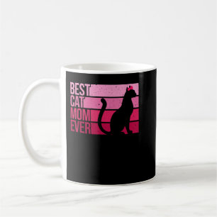 Cute Cat Mum Art For Women Girl Cat Pet Animal Kit Coffee Mug