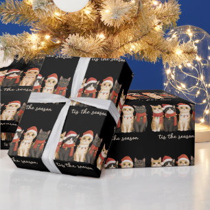 Cute Cat Mum Christmas Cats Lover Gift Funny Xmas Wrapping Paper