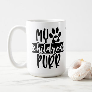 Cute Cat Mum Gift Funny Crazy Cat Lady Kitten Dad Coffee Mug