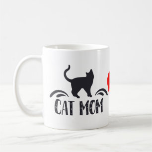 Cute Cat Mum Kitten Kitty Cats Crazy Cat Lady Coffee Mug