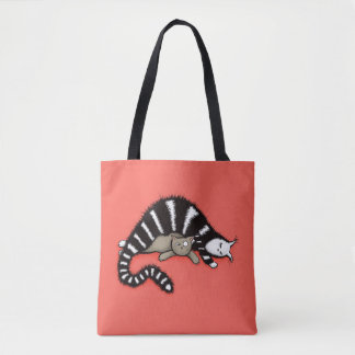 Cute Cat Mum Love Family Tote Bag