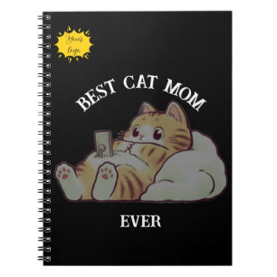 Cute Cat Mum Photo Notebook