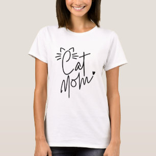 Cute Cat Mum T-Shirt