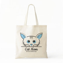 Cute Cat Mum Tote Bag
