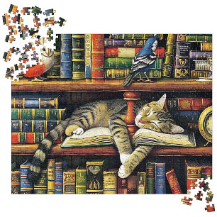 Cute Cat Napping Colorful Cat Puzzles for Adult