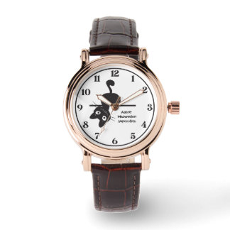 Cute Cat, Naughty Cat, Agent Meowssion Impossible Watch
