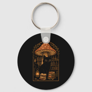 Cute Cat Nge Cottagecore Therian Clothing Book Lov Key Ring