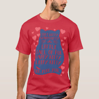 Cute Cat Owner Kitten Cat Mum Cat Dad Lulla T-Shirt
