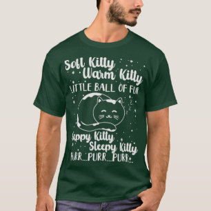 Cute Cat Owner Kitten Cat Mum Cat Dad Lullaby Song T-Shirt
