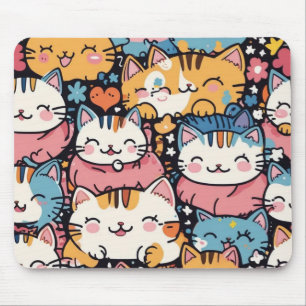 cute cat pads mouse mat