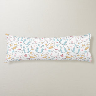 Cute Cat pattern Body Cushion
