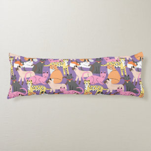 Cute Cat pattern Body Pillow