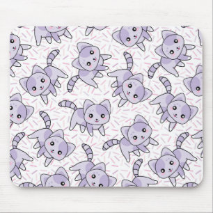 Cute Cat Pattern Mouse Mat