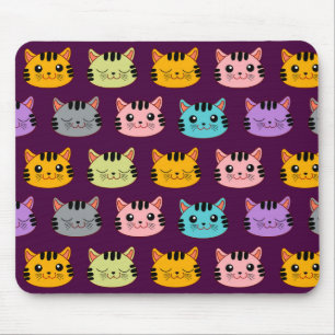 Cute Cat Pattern Mouse Mat