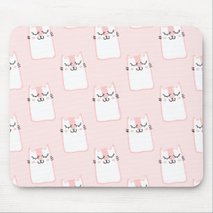 Cute Cat pattern Mouse Mat