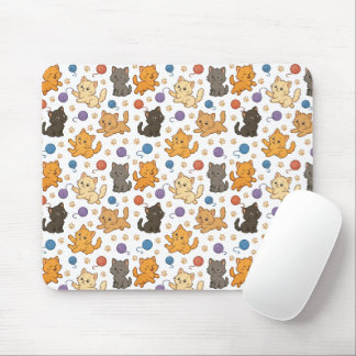 Cute Cat Pattern Mouse Mat