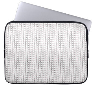 Cute Cat Pattern Seamless Background Laptop Sleeve