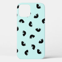 CUTE Cat Pattern w Changeable Background Colour