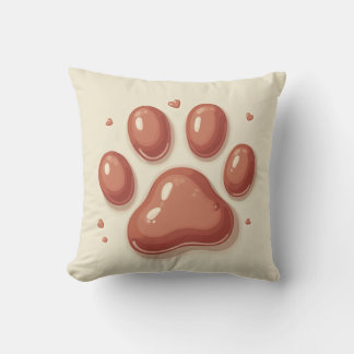 Cute cat paw jelly cushion