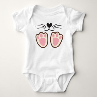 Cute cat paws baby bodysuit
