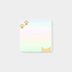 Cute Cat Paws Post-it Notes