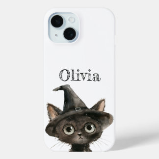 Cute Cat Personalised Halloween Phone Case