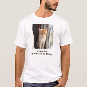 Cute Cat , Photo And Name Customisable, Funny Text T-Shirt