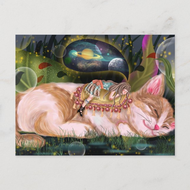 Cute Cat Postcard (Front)