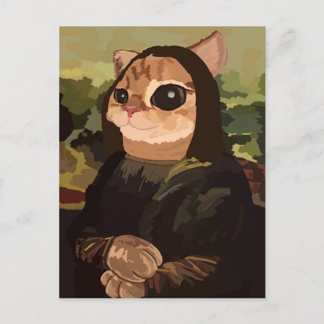 Cute Cat Postcard (Front)