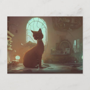 Cute Cat Postcard