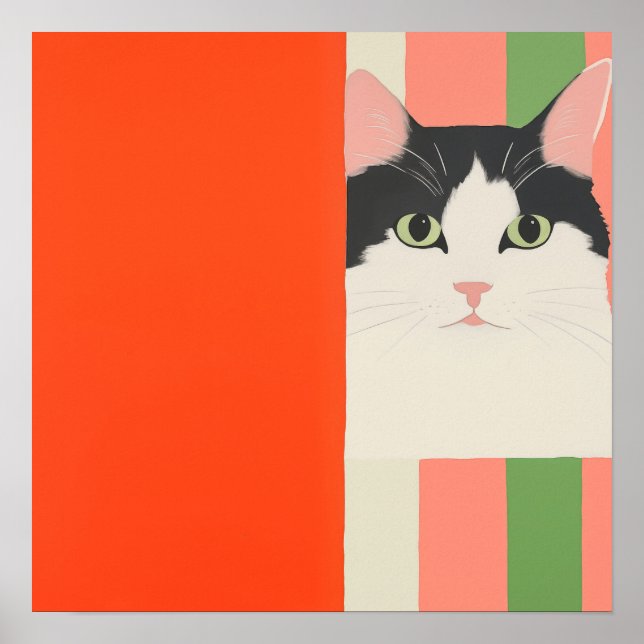 Cute Cat Poster (Front)