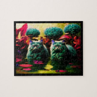 Cute Cat Puzzle for Cat Lovers