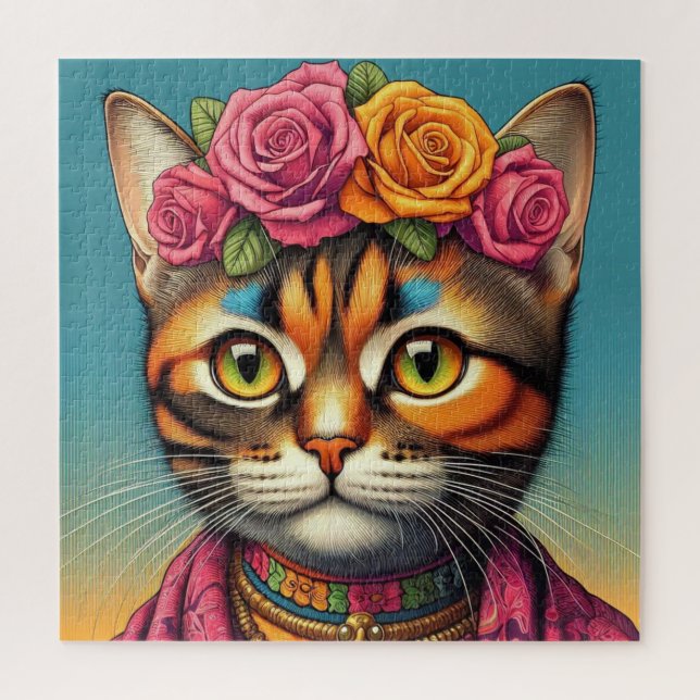 Cute cat puzzle! jigsaw puzzle (Vertical)