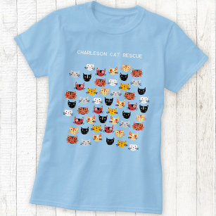 Cute Cat Rescue Personalized T-Shirt