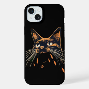 Cute Cat Sightings Funny Cat Lover Humour Jokes iPhone 15 Plus Case