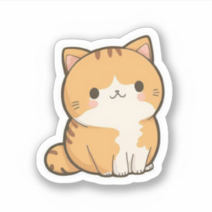 Cute Cat Sticker