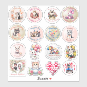 Cute Cat Stickers