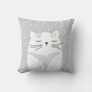 Cute cat, symbol of 2023. cushion