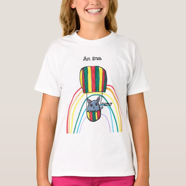 cute cat T-Shirt (Front)