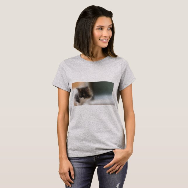 Cute Cat T-Shirt (Front Full)