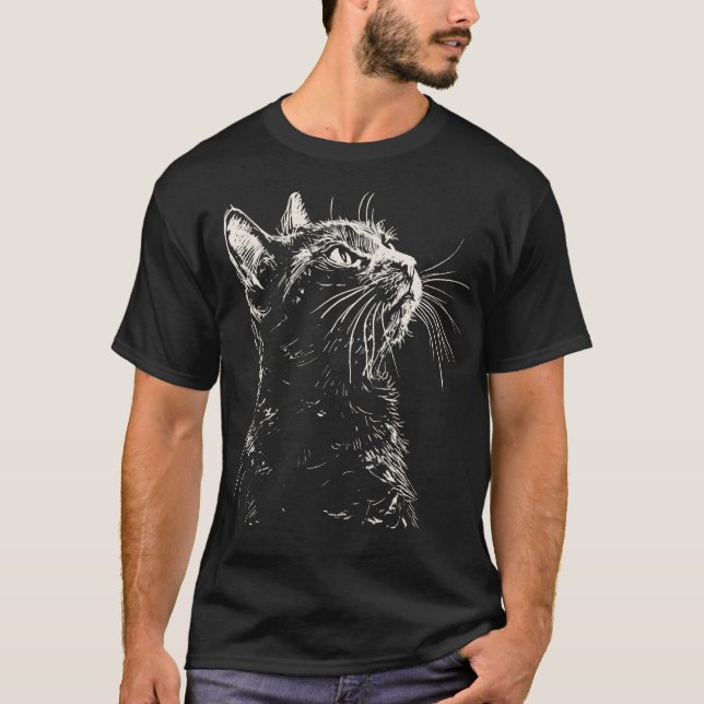 Cute Cat T-Shirt (Front)