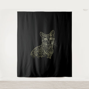 Cute Cat    Tapestry