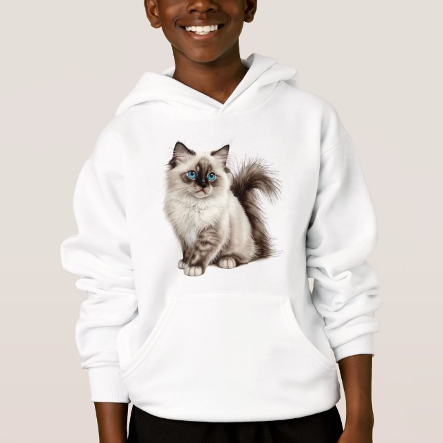 Cute Cat Tee Cat Mum Cat Dad (Front)
