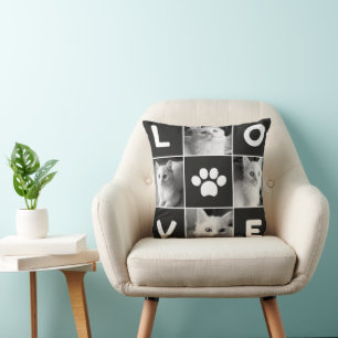 Cute Cat Throw Pillow – Cosy Home Decor Cushion