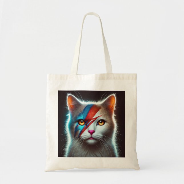 Cute cat tote bag! bag (Front)