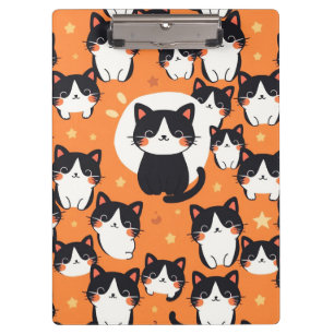 Cute Cat Vibes Clipboard