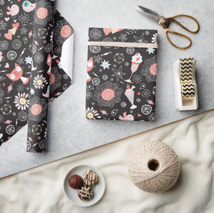 Cute Cat Wrapping Pape Paper
